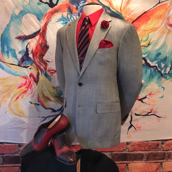Andrew Fezza Silk Sport Coat - Picture 16 of 17